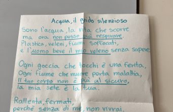 Acqua, il grido silenzioso